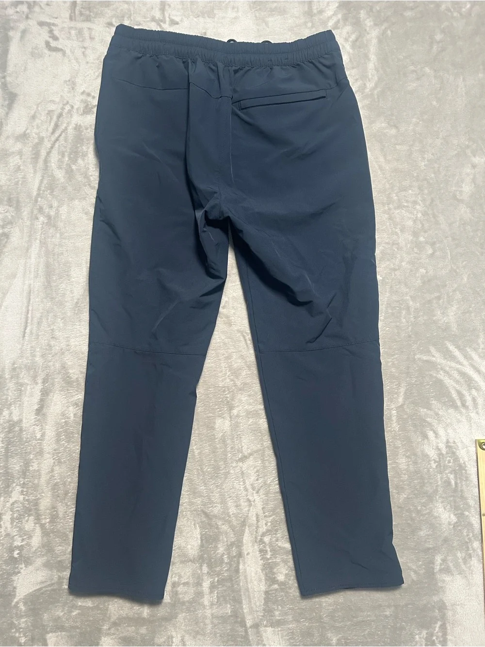 Banana Republic Slim Tapered Fit Athletic Pants Men’s 31x30 Navy Blue Drawstring